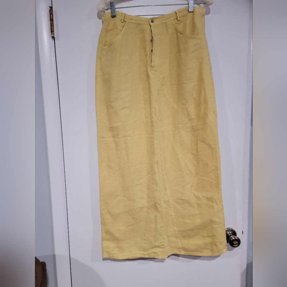 Kiko linen skirt